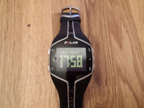 Polar FT80 Heart Rate Monitor Watch (Black)