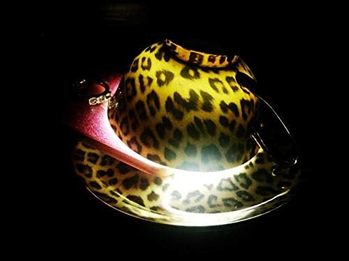 YBK Tech Euro Style Bone China Cup& Saucer Set, Ceramic Tea Coffee Cup for Home Kitchen Wedding (Leopard Pattern)