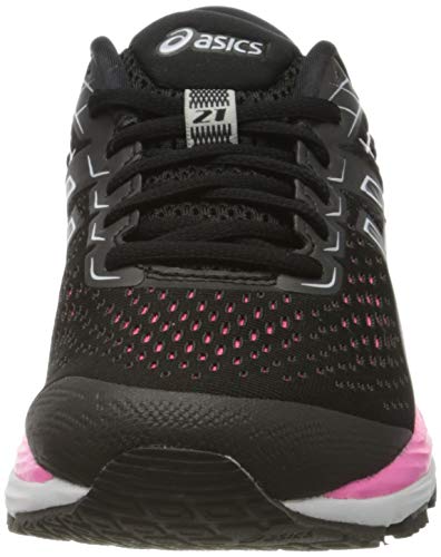 Tênis Asics Gel-Cumulus 21 Preto/Rosa Feminino (36)