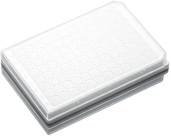 96-Well Cell Culture Plate, White frame and Transparent flat bottom, 11515
