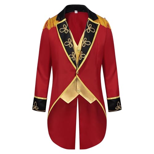 Veste pour Halloween et costume de directeur de cirque
