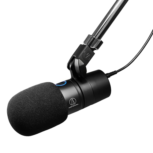 オーディオテクニカ ダイナミックマイク AT2040USB & 専用ウィンドスクリーン AT8176 USB-Type-C ドライバー不要 ゲーミングマイク 配信用マイク 宅録 Windows MAC PS4 PS5 国内正規品