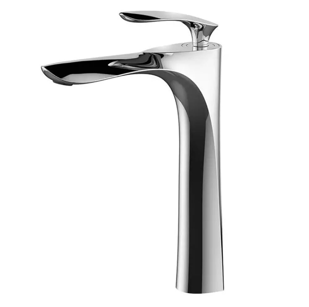 Blyqxs Chrome Basin Faucets Basin Mixer Bathroom Faucet Hot And Cold Finish Brass Toilet Sink Water Crane W3028(Chrome)