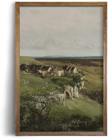 Rustic Farmhouse Wall Art Decor - 24x36 Large Unframed Rolled Can...