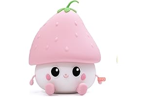 Adorable Strawberry Night Light: A Sweet Addition to Your Child's Room