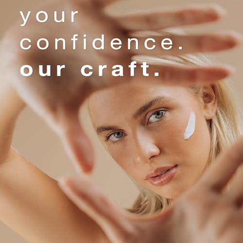 Hair Craft Co. Peptide Moisturizer 1.7oz - Daily Hydrating Face Cream for Dry Skin - Anti-Aging/Firming, Helps Reduce Wrinkle Appearance/Fine Lines – Lightweight, Non-Greasy Formula - 30 Day Supply