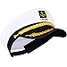 Geyoga Casquette Costume Marin de Capitaine Chapeau Costume Marin de Capitaine Chapeau Costume Capitaine de Bateau Réglable pour Adulte Accessoires de Fête (Chapeau de Capitaine Nouveau)
