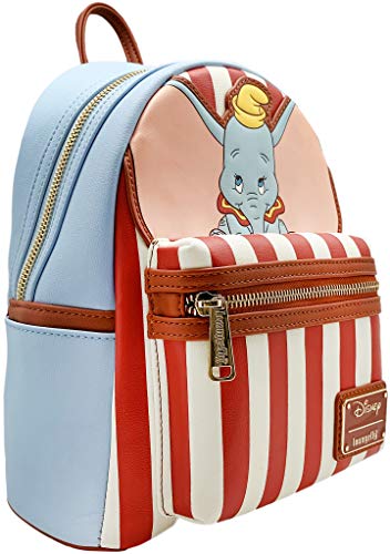 Loungefly X Disney Dumbo Stripe Star Of The Show Mini Backpack #TOP1