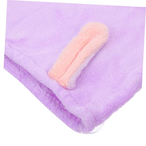 FRCOLOR 8 Peças Chapéu De Cabelo Seco De Lã Coral Toalha De Microfibra Para Cabelo Toalha De Cabelo