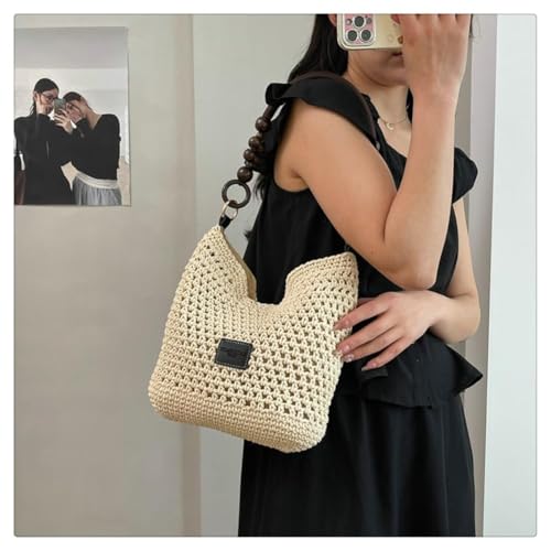 Bohemia Beach Bag Women Macrame Shoulder Tote Bags Crossbody Purse Summer Travel Beach Bag Top-handle Hobo Handbag 20253