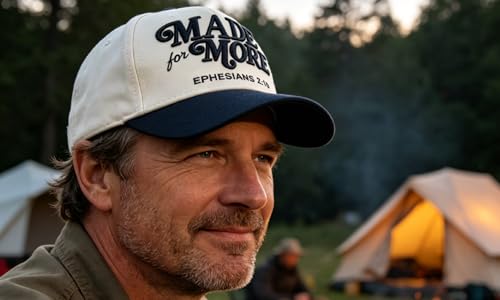 Image of Two-Toned Embroidered Lettering Dad Hat Original Classic Vintage Low Profile Baseball Cap Adjustable Plain Snapback