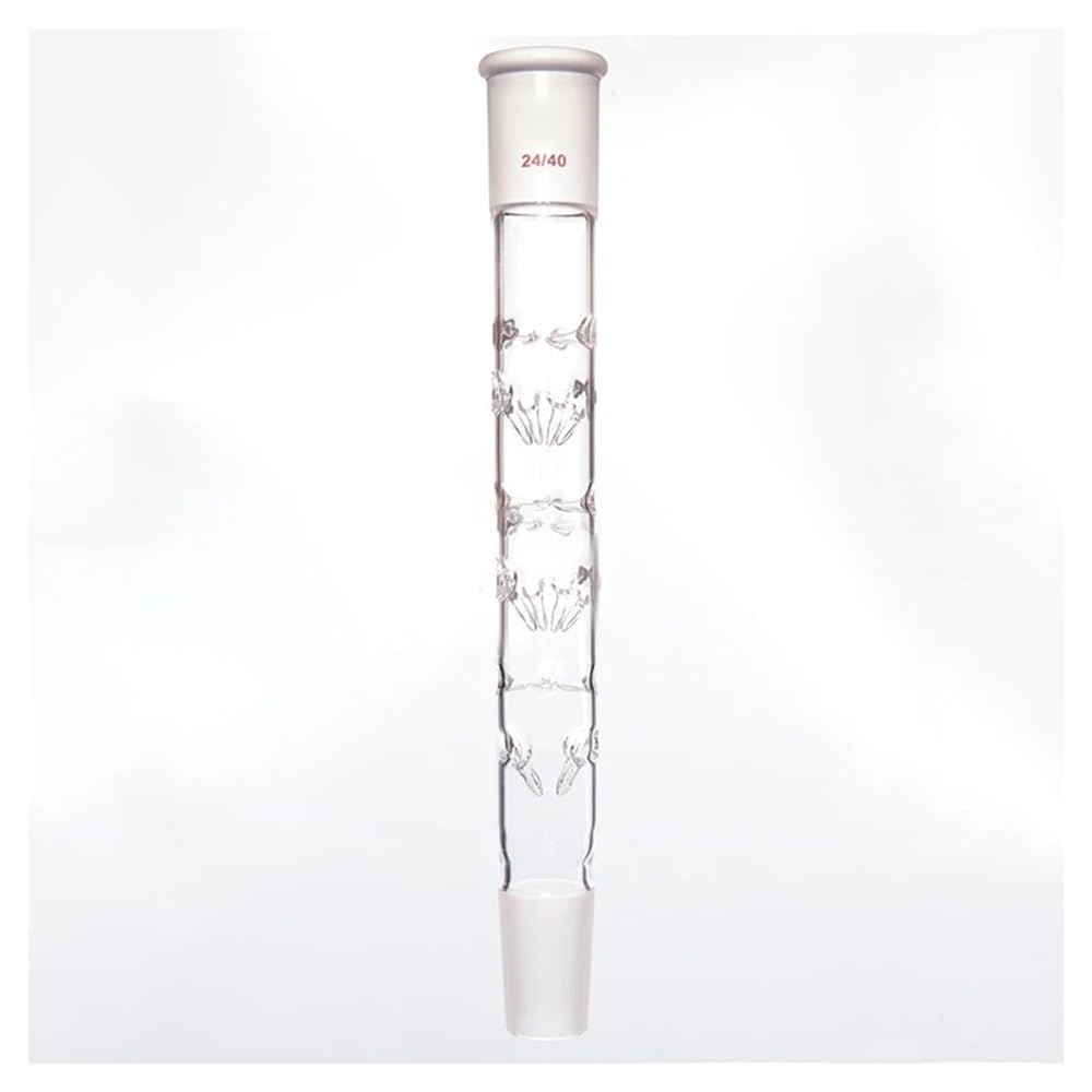 Columna de destilación vertical vidrio borosilicato C10 Equipamiento de laboratorio