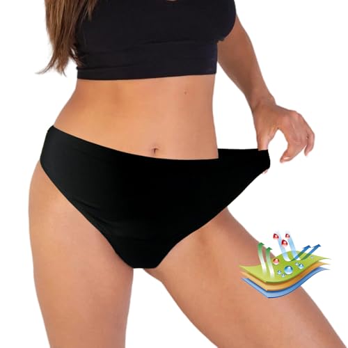 Bragas Menstruales, Ragas Menstruales Absorbentes Bragas Menstruales Flujo Abundante de Mujer Protección de Fugas de Orina Interior Mujer Regla Periodo para Actividades Acuáticas Niñas Mujeres