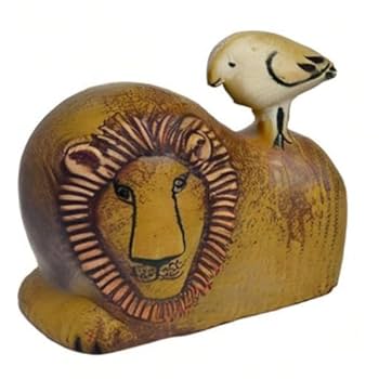 Lisa Larson リサラーソン ヴィクトリア Lisa Larson（リサ・ラーソン） Lion with Bird - dieci｜online