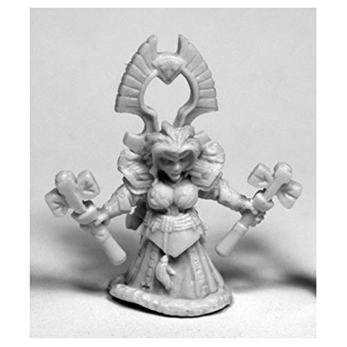 Reaper Miniatures Gwyddis, Dwarf Valkyrie #77481 Bones Unpainted Plastic Figure