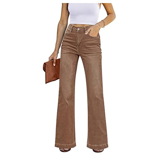 Stylish Women's Plus Size Bell Bottom Jeans