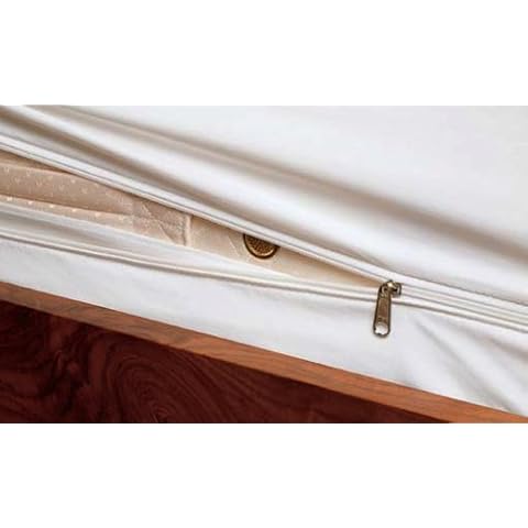 Dust Mite and Allergen Proof Mattress Encasing (Cover); “Premium Microfiber” (Queen; 12" deep) Cover