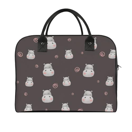 Cats Paw Women's Shoulder Bag Cross-Body Handbag Lightweight Weekend Travel Carry-On Gym Bag