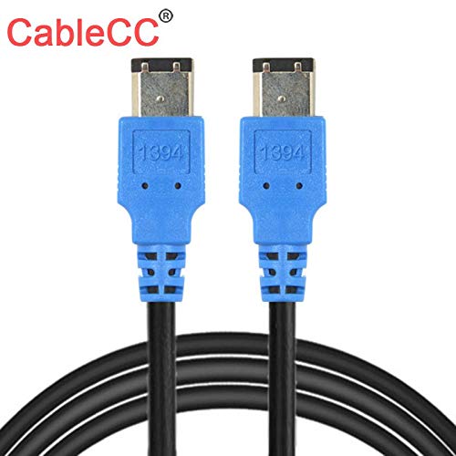 YOUKITTY CY Cable FW-016-1.8M 6 Pin 6pin IEEE 1394 IEEE 1394 Firewire 400 6 6 iLink Cable IEEE 1394 1.8M Black