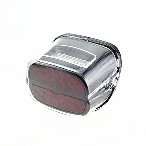 Motociclo Luce targa luce freno a LED per Harley Cross Bones FLSTSB Sportster 1200 883 XLH1200 FLHR