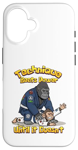 Technique Beats Strength - ʔBJJSfUC X}zP[X iPhone 16 p