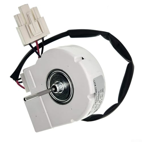 Zilimontt - 50240401000Q Moteur de ventilateur de refroidissement pour réfrigérateur DC12 V 4 W 2100 tr/min sans balais pour modèle ZWF-02-4, compatible avec Chef et pour réfrigérateurs Avanti, métal ABS avec