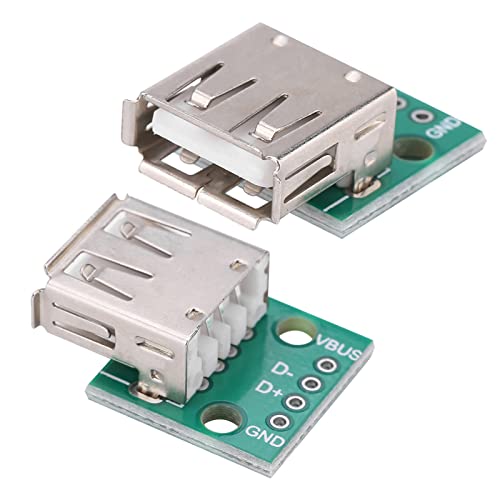 10 piezas Conector USB Tipo A hembra para prototipos miniatura 7