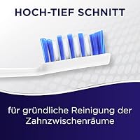 Dr.BEST Hoch-Tief Zahnbürste, Mittel, Vorteilspack (2 Stk. + 1 Stk. Gratis) – Ansicht 3