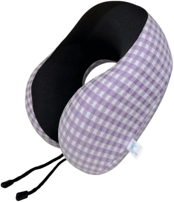 Memory Foam U-Shaped Neck Support Pillow Low-Resilience Headrest Travel