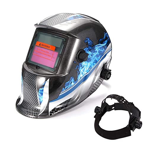 Máscara de Casco de Soldadura eléctrica KEEPAQ, máscara de Casco de Soldadura automática con energía Solar, Gafas de visión de Eclipse Solar para Mig TIG ARC Cover