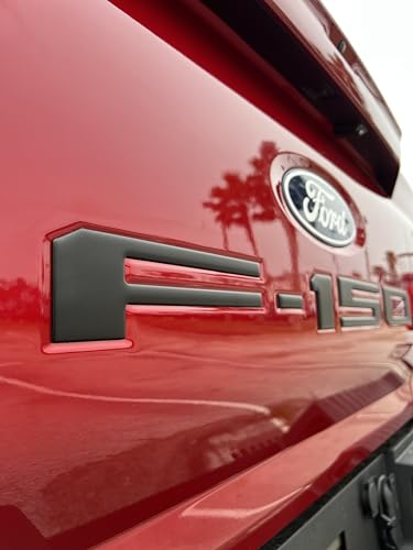 Image of F-150 Tailgate Emblem Letter Inserts - Compatible with 2021-2026 F-150