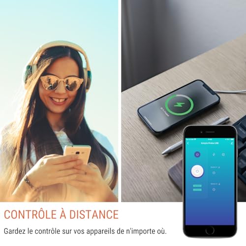 Prise Wi Fi KONYKS Priska USB 2 prises USB A Compteur de consommation - vue 8