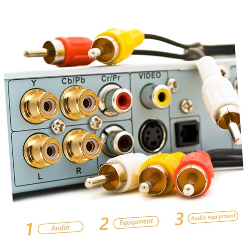 Conectores de horquilla de audio Mipcase de 20 piezas para altavoces y paneles 5