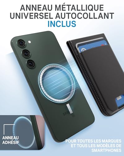 Portefeuille magnétique avec support réglable Volta Sunslice pour iPhone 16 et 15 - 5