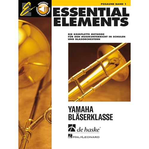 Livre didactique Posaune Essential Elements Band 1 clé de fa pour maîtriser la technique des cuivres