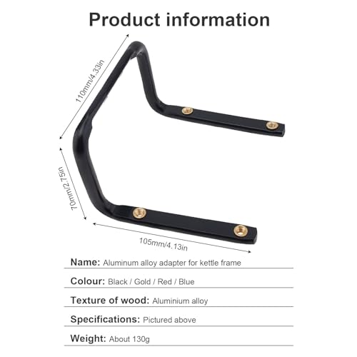 Double support de bouteille de selle vélo alu pour rando VTT - 6