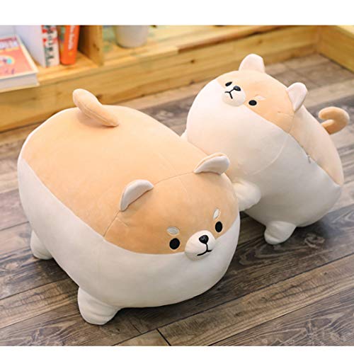Auspicious Beginning Stuffed Animal Shiba Inu Plush Toy Anime Corgi Kawaii Plush Dog Soft Pillow, Plush Toy Gifts For Boys Girls(Brown, 15.7") #TOP6