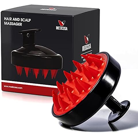 Medcosa Hair Brush | “The Brush Your Hair Will Thank You For” | Scalp Massager & Shampoo Scalp Exfoliator | Detangles Hair & Dislodges Dandruff Cover
