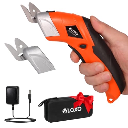 VLOXO Cordless Electric Scissors Cardboard Cutter Super Scissors