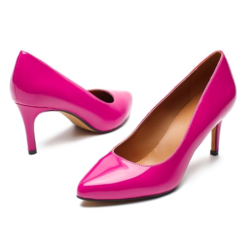 Image of Unisex Men's Women's Classic Mid Kitten Heel Pumps