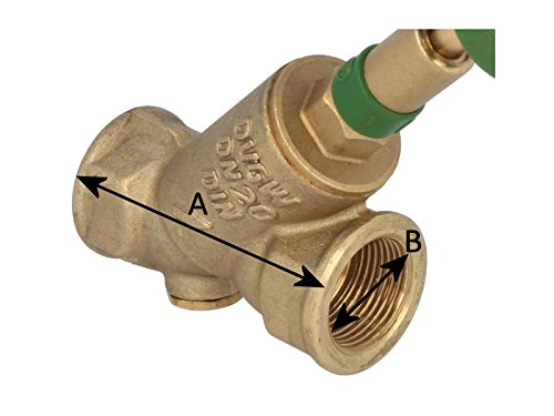 KFR-Ventil Schrägsitzventil 1/2 für Trinkwasser DVGW zugelassen