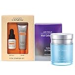 Isa Knox - Age Focus Vital Collagen Hydra Gel Cream, Lxnew Vita Max Ampoule, Lxnew Vitamela Cream (15ml/3.89fl oz), Korean Skin Care by LG Beauty Vitamins C, B12 and E