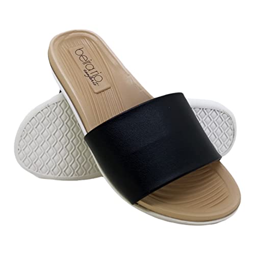Tamanco Beira Rio, Feminino, Preto, 37