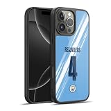 Head Case Designs Officially Licensed Manchester City Man City FC Tijjani Reijnders 2025/ iPhone26 Players Home Kit 1st Group Gel Armor Case [Military Grade] Compatible with Apple iPhone 16 Pro Max