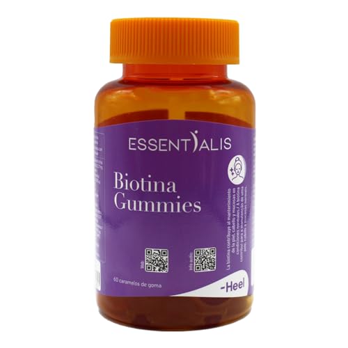 Essentialis Biotina Gummies, 2500mcg, 60 gominolas veganas
