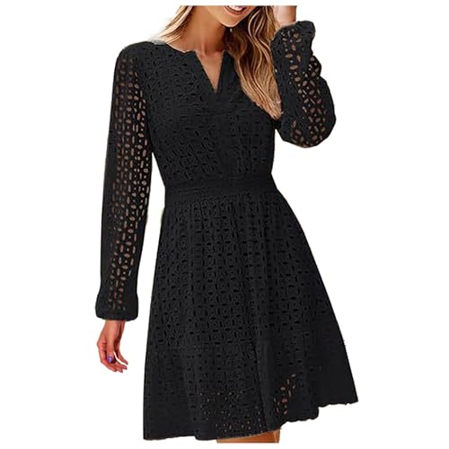Robe noire femme col V plissée : sublimez votre silhouette