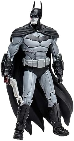 McFarlane Toys - DC Multiverse - Batman: Arkham City - 7" B&W Batman Action Figure