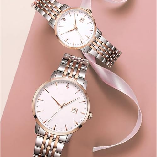 Image of Stainless Steel Watch Band Straight & Curved End 14mm 16mm 18mm 19mm 20mm 21mm 22mm 23mm 24mm Premium Polished Metal Watch Band Bracelet Universal Smartwatch Replacement Strap Men Women