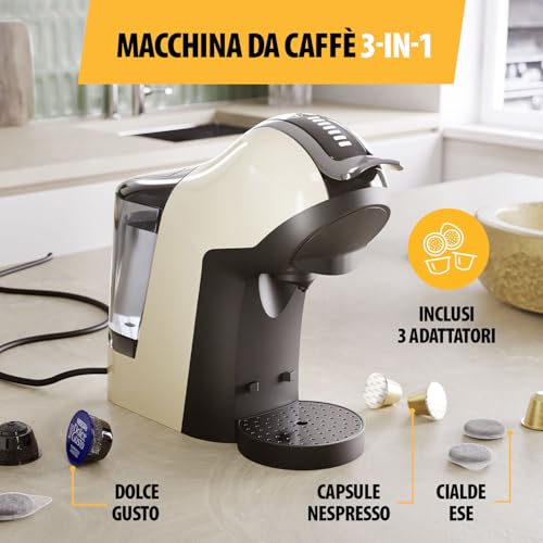 Tristar Macchina caffè Multi-Capsula 3-in-1 – Compatibile con Capsule Nespresso® e Dolce Gusto® – 19 bar – Senza BPA – CM-2301 - 3