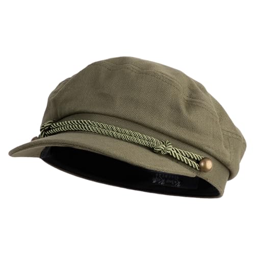 Gorra newsboy estilo pescador en algodón miniatura 1